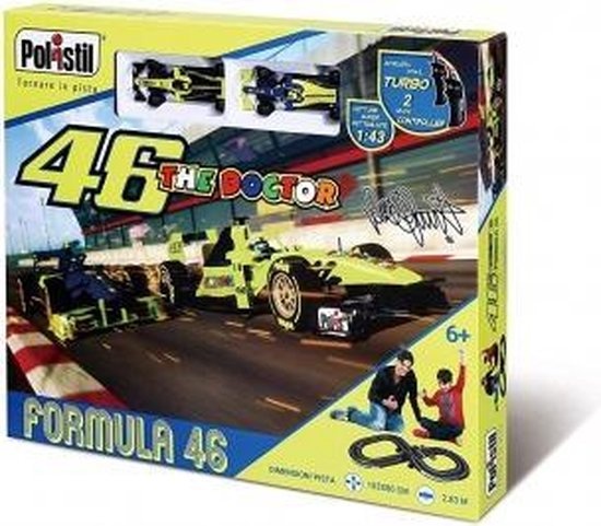 Pista Polistil Valentino Rossi Formula 46 1:43 Racebaan -46 the Doctor