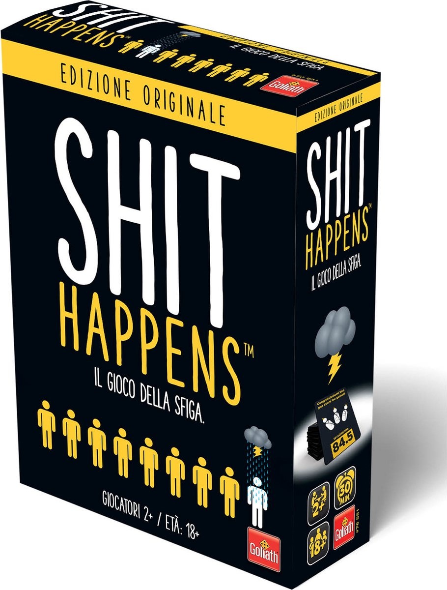 Shit Happens 30 min Kaartspel - Italiaanse uitvoering