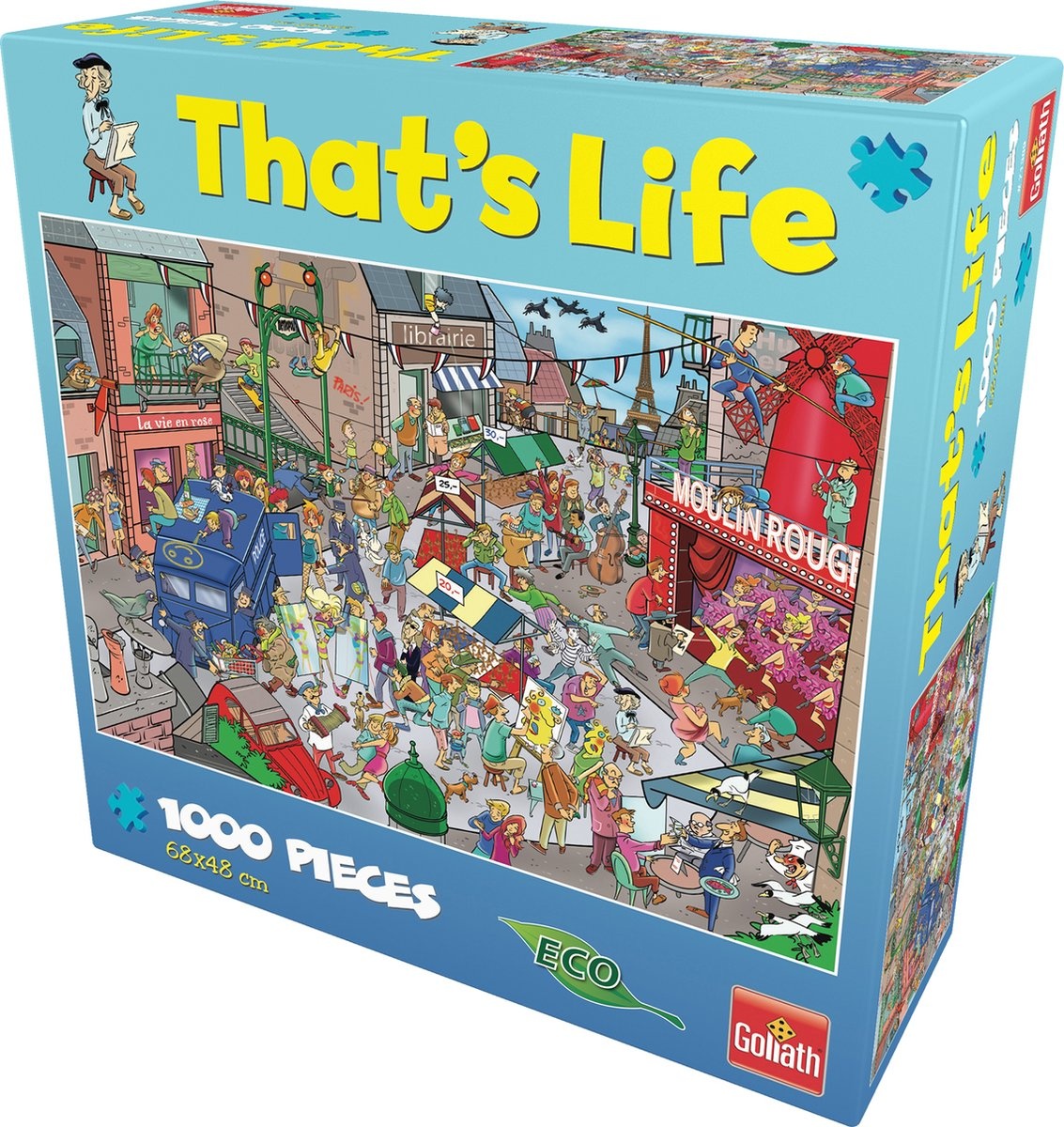 That's Life Puzzel - Parijs - Puzzel 1000 puzzelstukjes