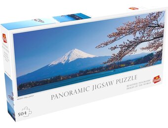 Mount Fuji Japan - Panoramapuzzel 504 stukjes