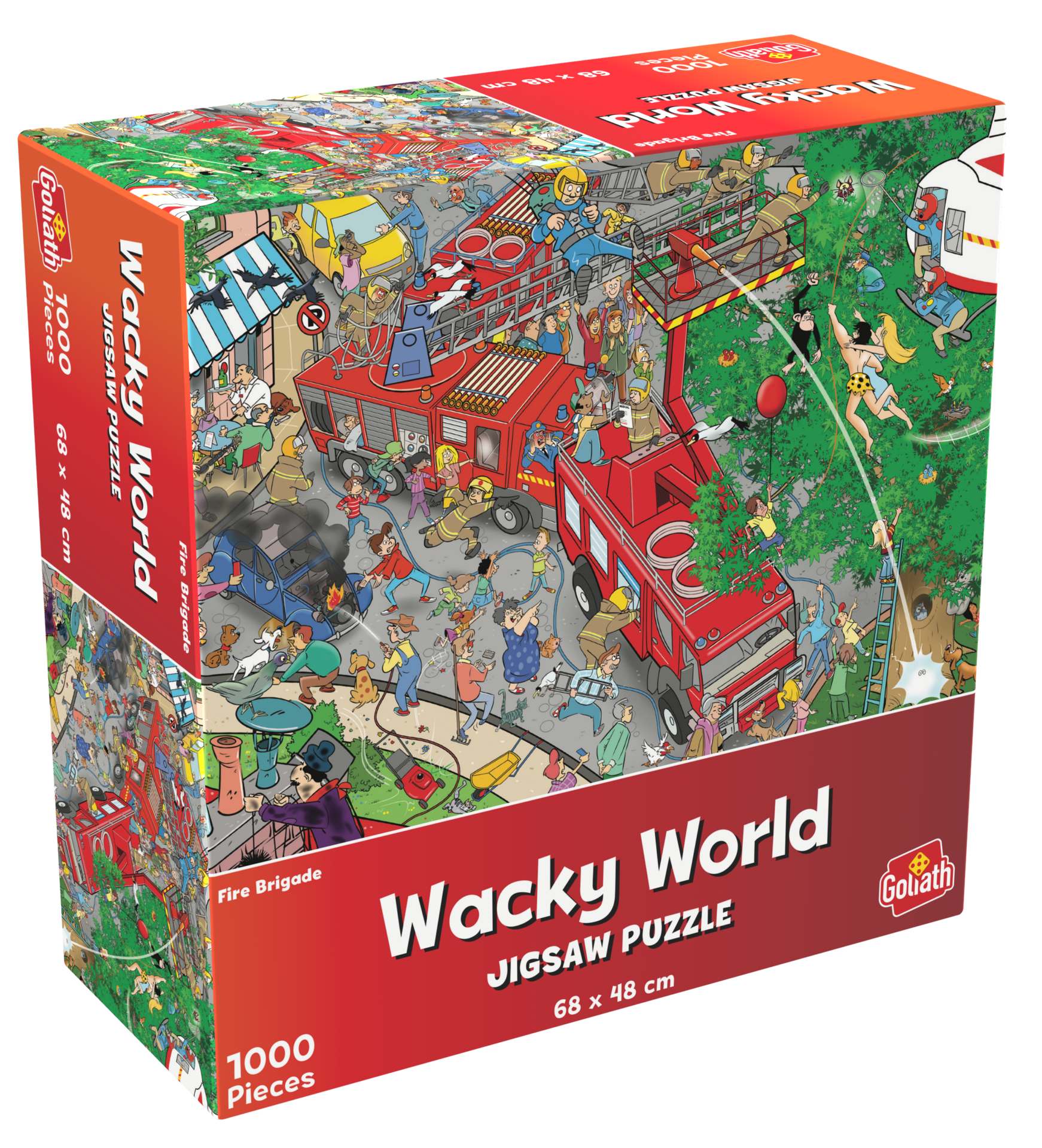 Wacky World Fire Brigade legpuzzel 1000 stukjes