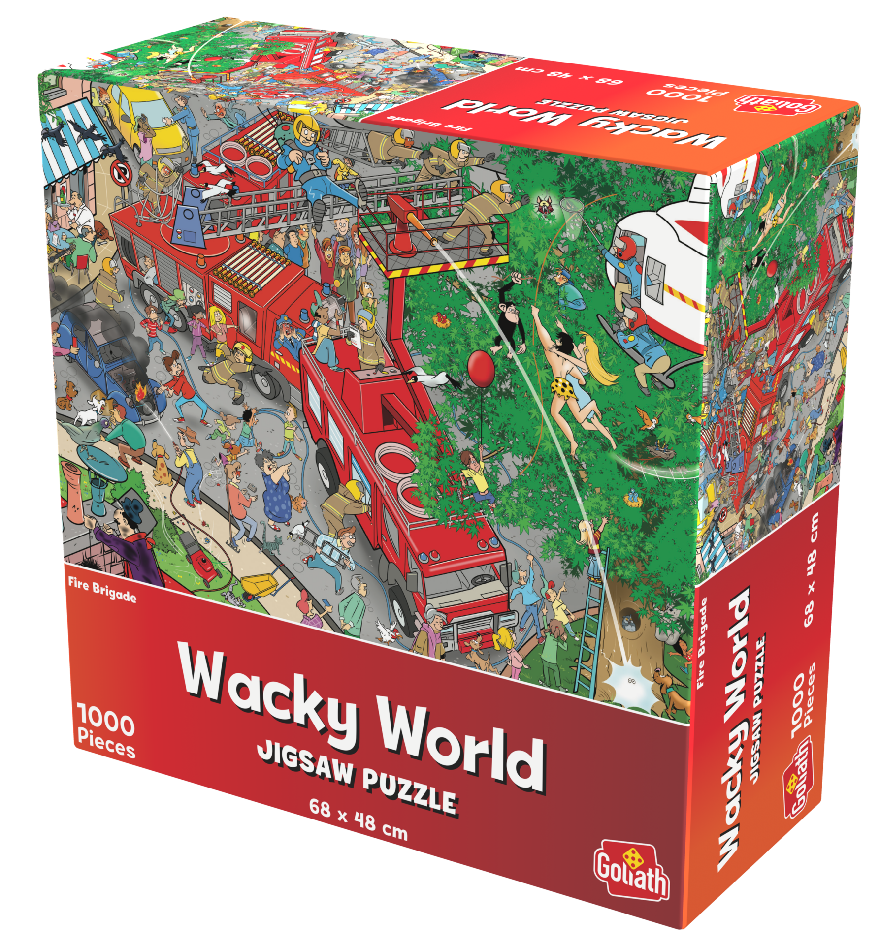 Wacky World Fire Brigade legpuzzel 1000 stukjes
