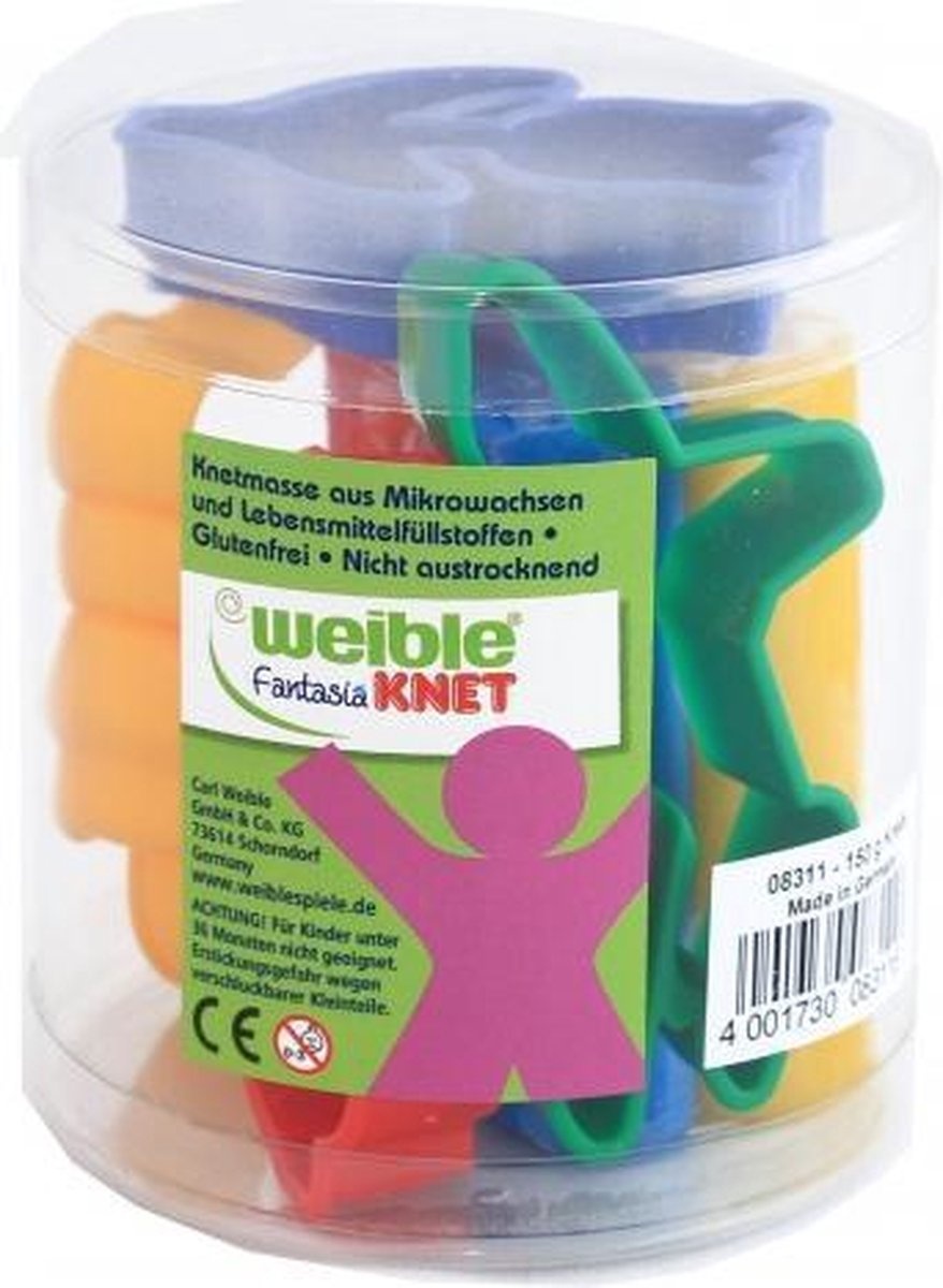 Weible Knet Fantasie Klei In Emmer Met Accessoires