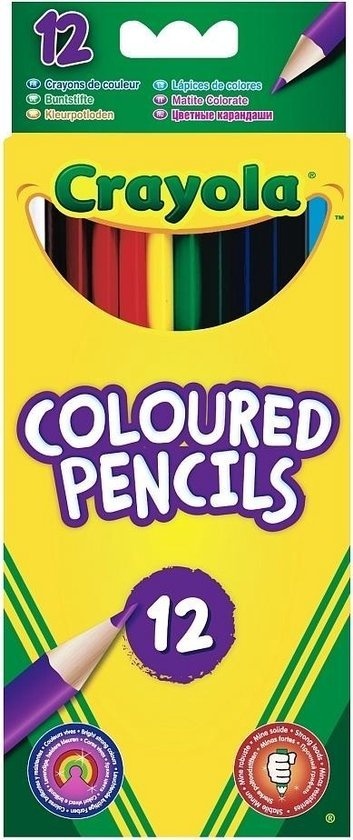Crayola 12 Kleurpotloden