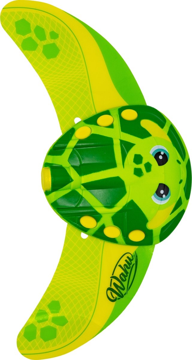 Wahu Sea Gliders - Onderwater Boomerang - Schildpad groen