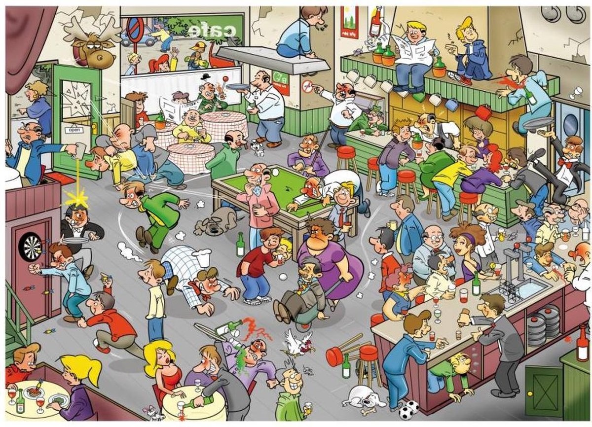 That's Life Puzzel 1000pcs Pub - Puzzel Café 1000 stukjes