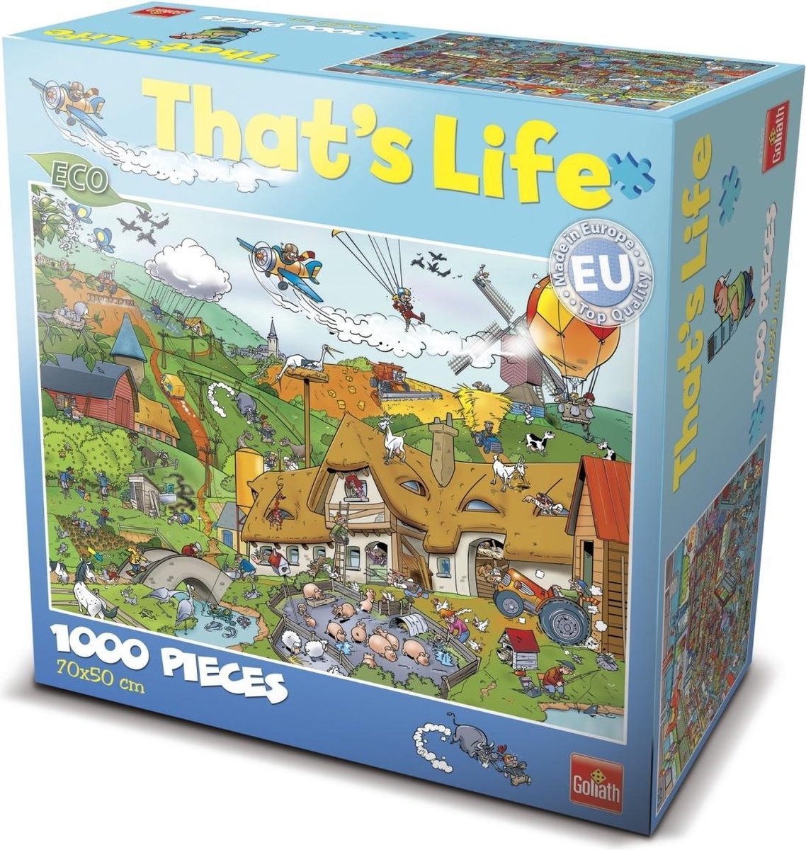 That's Life Puzzel 1000pcs Farm - Puzzel Boerderij 1000 stukjes