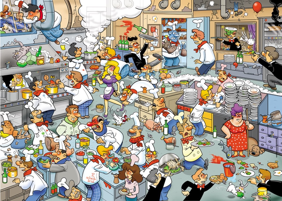 That's Life Puzzel Kitchen 1000 pcs - Puzzel Keuken 1000 stukjes