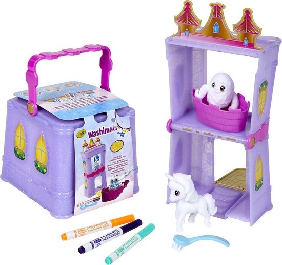 Crayola Washimals - Peculiar Pets Kasteel - Spel en Cadeau voor Kinderen