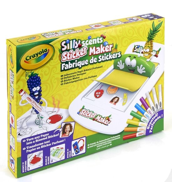 Crayola Silly Scents - Sticker Maker - Creatieve Activiteit en Cadeau voor Kinderen