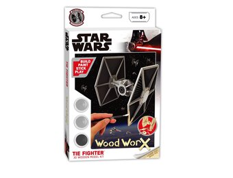 Wood WorX Star Wars Tie Fighter 3D Wooden Model