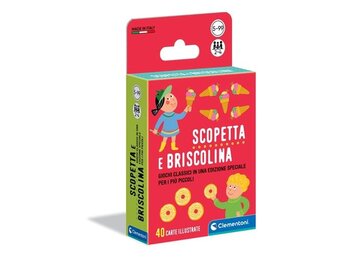 Carte Scopetta e briscolina - 40 carte Illustrate - Italiaanse uitvoering