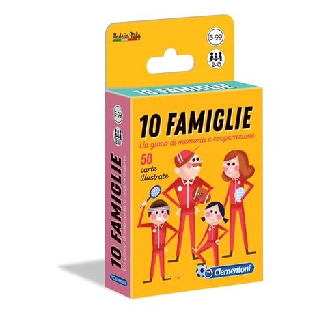 10 Famiglie 50 carte illustrate - Italiaanse uitvoering