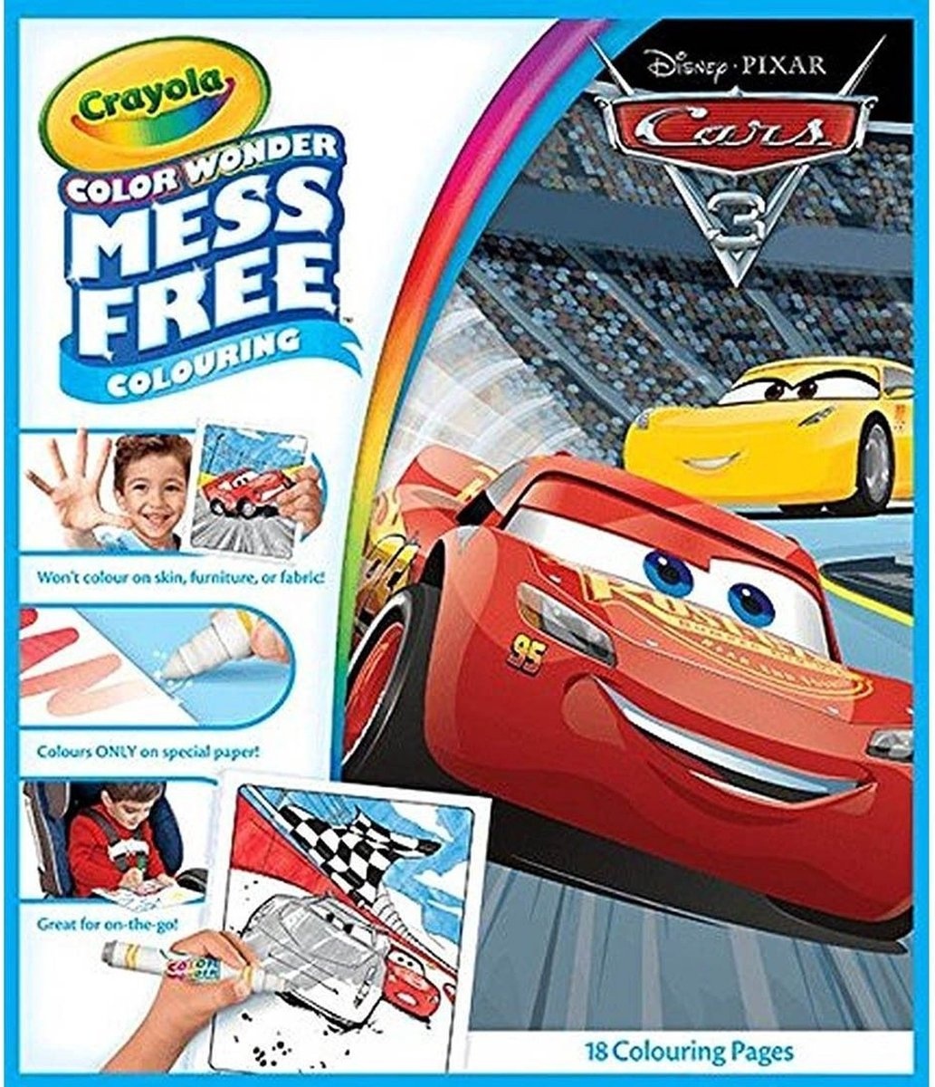 Crayola - Disney Pixar Cars 3 Kleur Wonder Mess