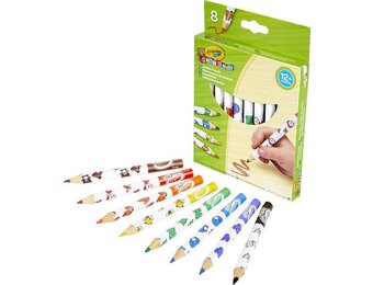 Crayola - Mini Kids - Potlood - 8 Dikke Kleurpotloden Voor Kinderen