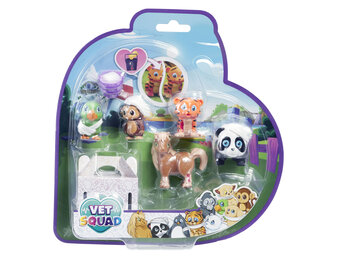 Vet Squad Animals 5-pack - 1 set assorti uitgeleverd