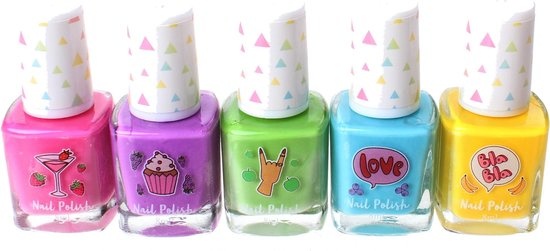 Create It! Nagellak Aroma 8 Ml Meisjes 5-delig