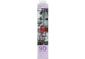 Diamond Dotz EENVOUDIG Een vleugje rood +/- 30x40cm