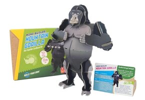 Build Your Own: Mini Builds - Mountain Gorilla - Kartonnen bouwset 22cm
