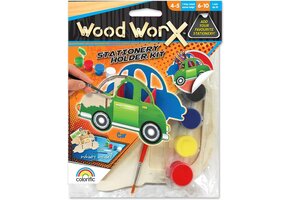 Wood WorX CarStationery Holder Craft Kit