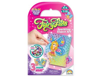 Fairy Lites on the go - Sparkling Sequin Art