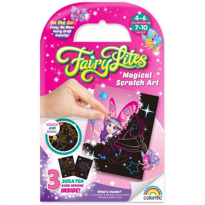 Fairy Lites on the go - Magical Scratch Art