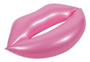 Ring Lips roze 118cm