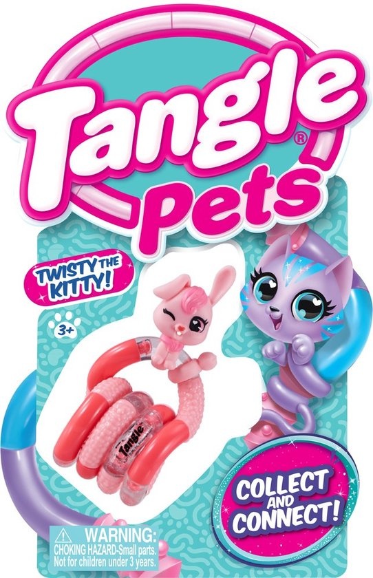 Tangle Jr. Pets - Bendy the Bunny - Fidget Toy