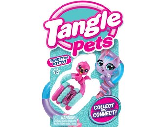 Tangle Jr. Pets - Linky the Flamingo - Fidget Toy