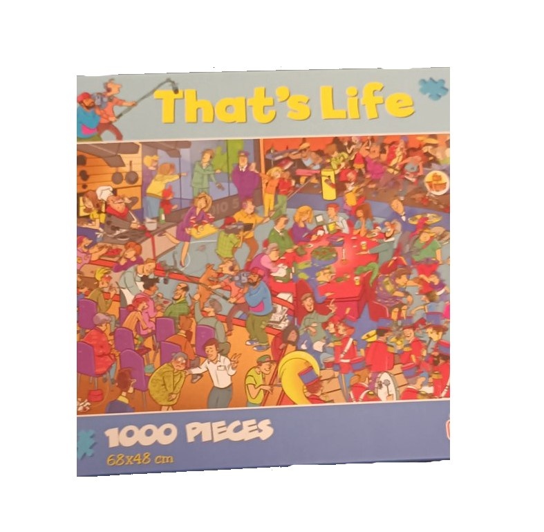 That's Life Puzzel - TV Studio - Puzzel 1000 stukjes