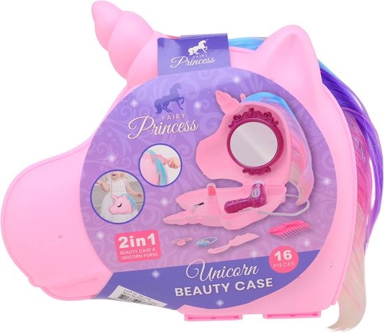Eenhoorn Beauty Case, 16dlg.