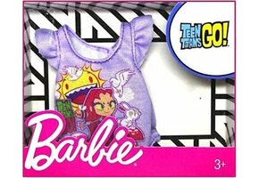 Barbie Topje Teens Titan Go Paars paars