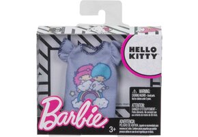 Barbie Hello Kitty Kledingstuk Paars 7,5 Cm