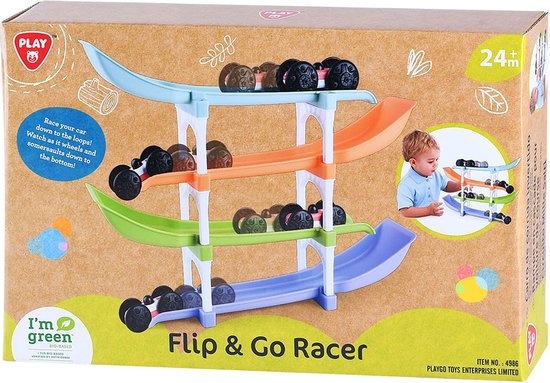 Play Biobased Flip en Go Autoracebaan, 11dlg.