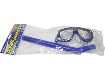 Jolly Outside - Duikbril met Snorkel - Duiken - Brillen - Onderwater - Verstelbaar - Kinderen - Snorkelen - Blauw