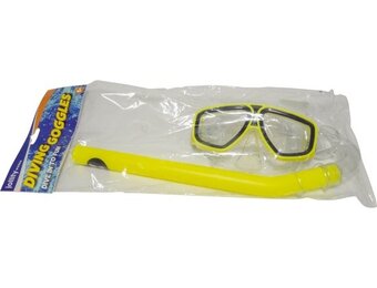 Jolly Outside - Duikbril met Snorkel - Duiken - Brillen - Onderwater - Verstelbaar - Kinderen - Snorkelen - Geel