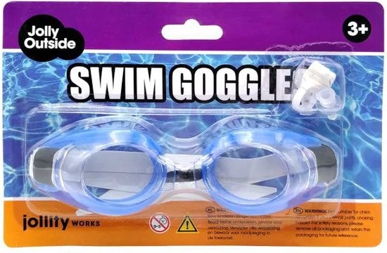 Jolly Outside - Duikbril - Duiken - Brillen - Onderwater - Verstelbaar - Kinderen - Blauw