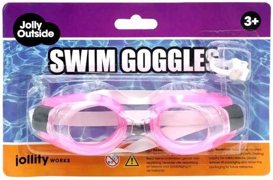 Jolly Outside - Duikbril - Duiken - Brillen - Onderwater - Verstelbaar - Kinderen - Roze