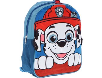 Paw Patrol Pluche Rugzak Marshall 31X25.5X8.5 Cm Blauw