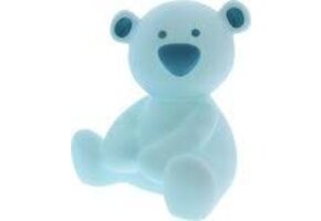 Spaarpot Beertje Stippel licht blauw