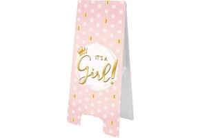 Warning Sign - It's a girl