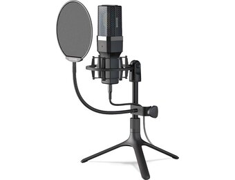 Qware Gaming - Microfoon - Gaming Microfoon - Microphone - Gaming -- Streaming - Tratto - Chat - Gaming Microfoon - Zwart