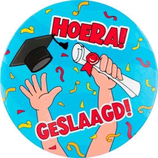 Bierviltjes - Geslaagd cartoon