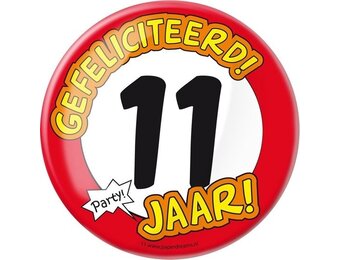 Paperdreams - Button XL - 11 Jaar