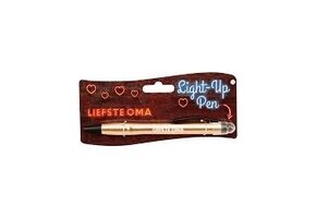 Balpen Light-up Pen Liefste Oma 15cm