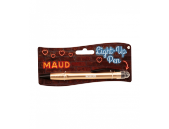 Balpen Light-Up pen Maud goud