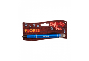 Balpen Light-Up pen Floris blauw