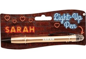 Balpen Light-Up pen Sarah goud