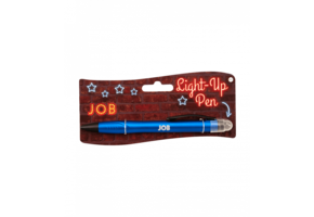 Balpen Light-Up pen Job blauw