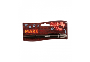 Balpen Light-Up pen Mark zwart